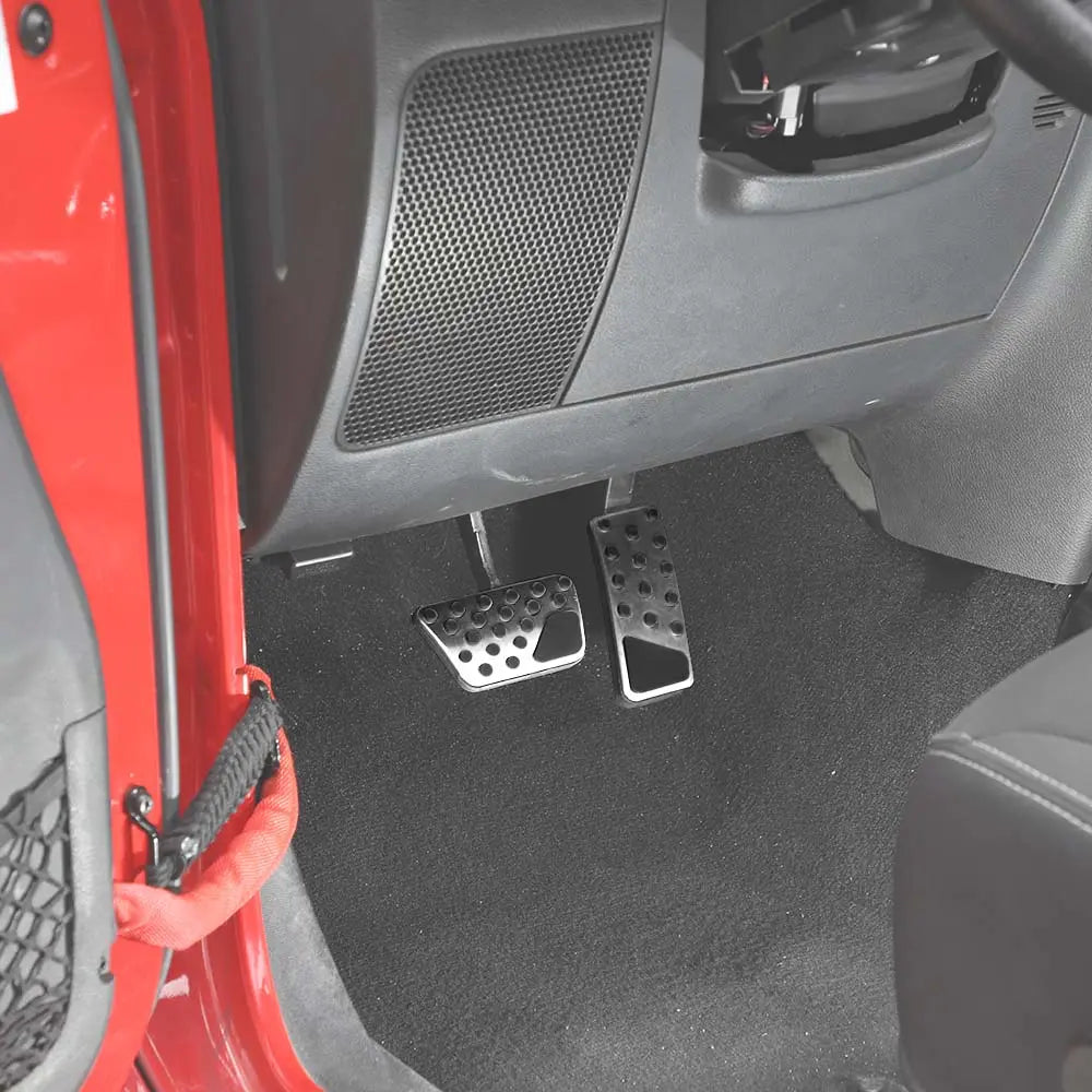 For 2007-2018 Jeep Wrangler JK Brake Gas Pedal Cover Set