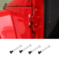 For 2007-2018 Jeep Wrangler JK Car Door Hinge Pins Nuts Bolts Repair Accessories