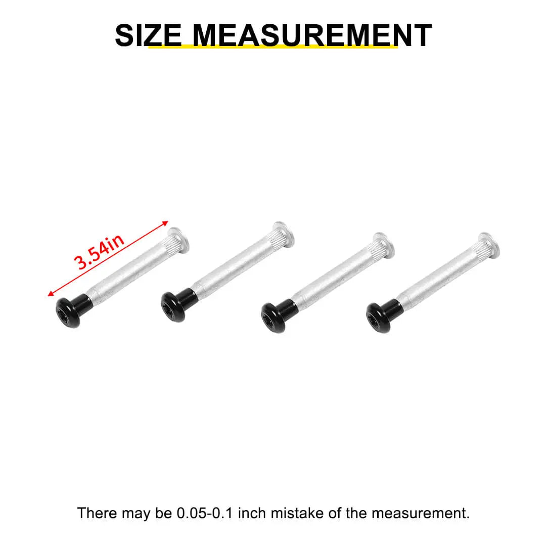 For 2007-2018 Jeep Wrangler JK Car Door Hinge Pins Nuts Bolts Repair Accessories