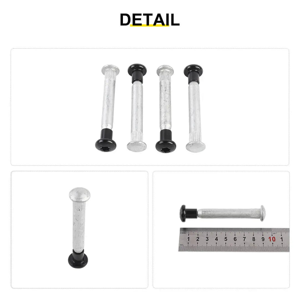 For 2007-2018 Jeep Wrangler JK Car Door Hinge Pins Nuts Bolts Repair Accessories