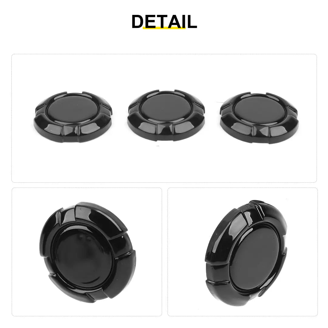 For 2007-2018 Jeep Wrangler JK Car Tailgate Glass Rear Window Cover Trim