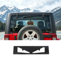 For 2007-2018 Jeep Wrangler JK Car Third High Mount Brake Light Sticker Cover Carbon Fiber