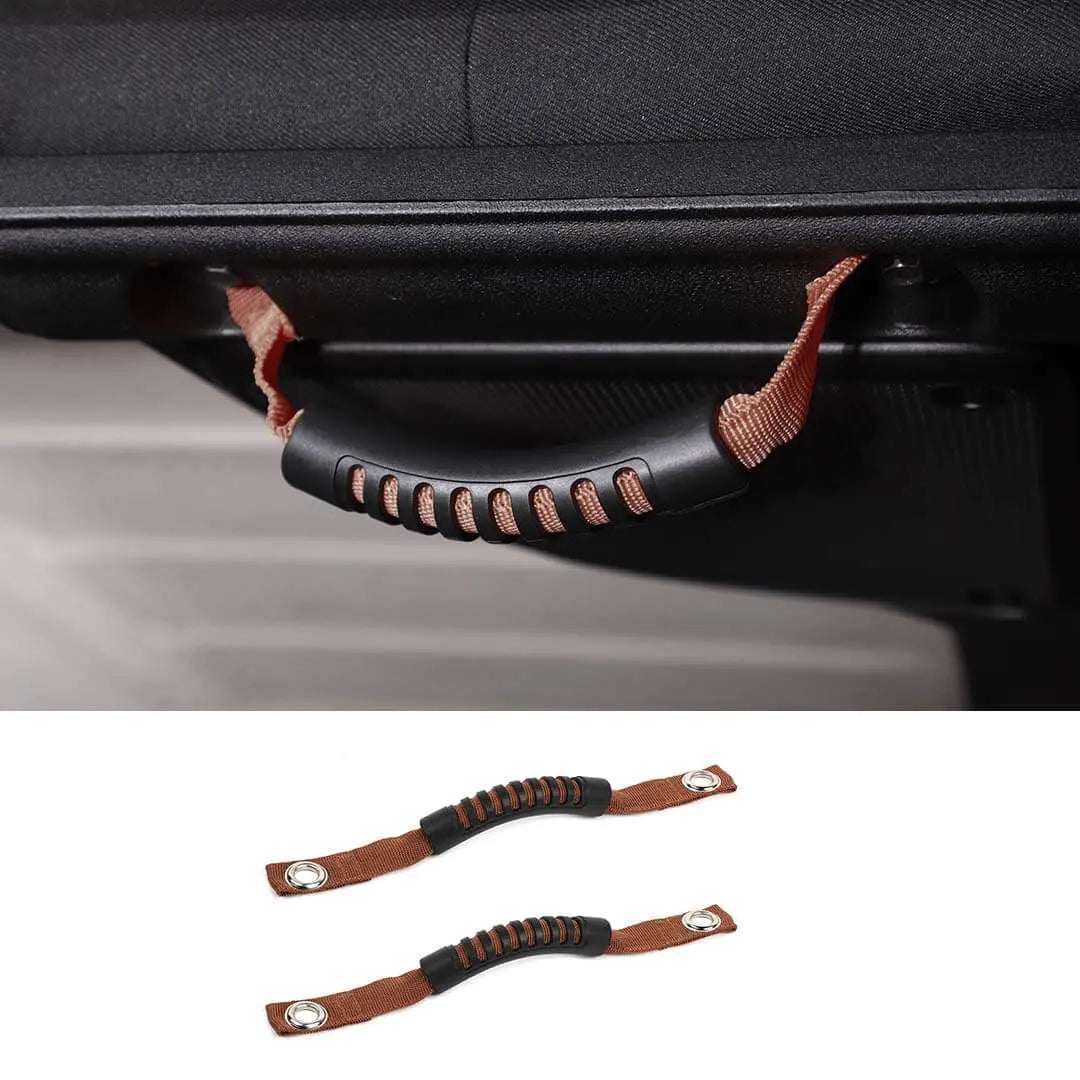 For 2007-2018 Jeep Wrangler JK Car Top Grab Grip Interior Handles Door Handle (2 pcs)