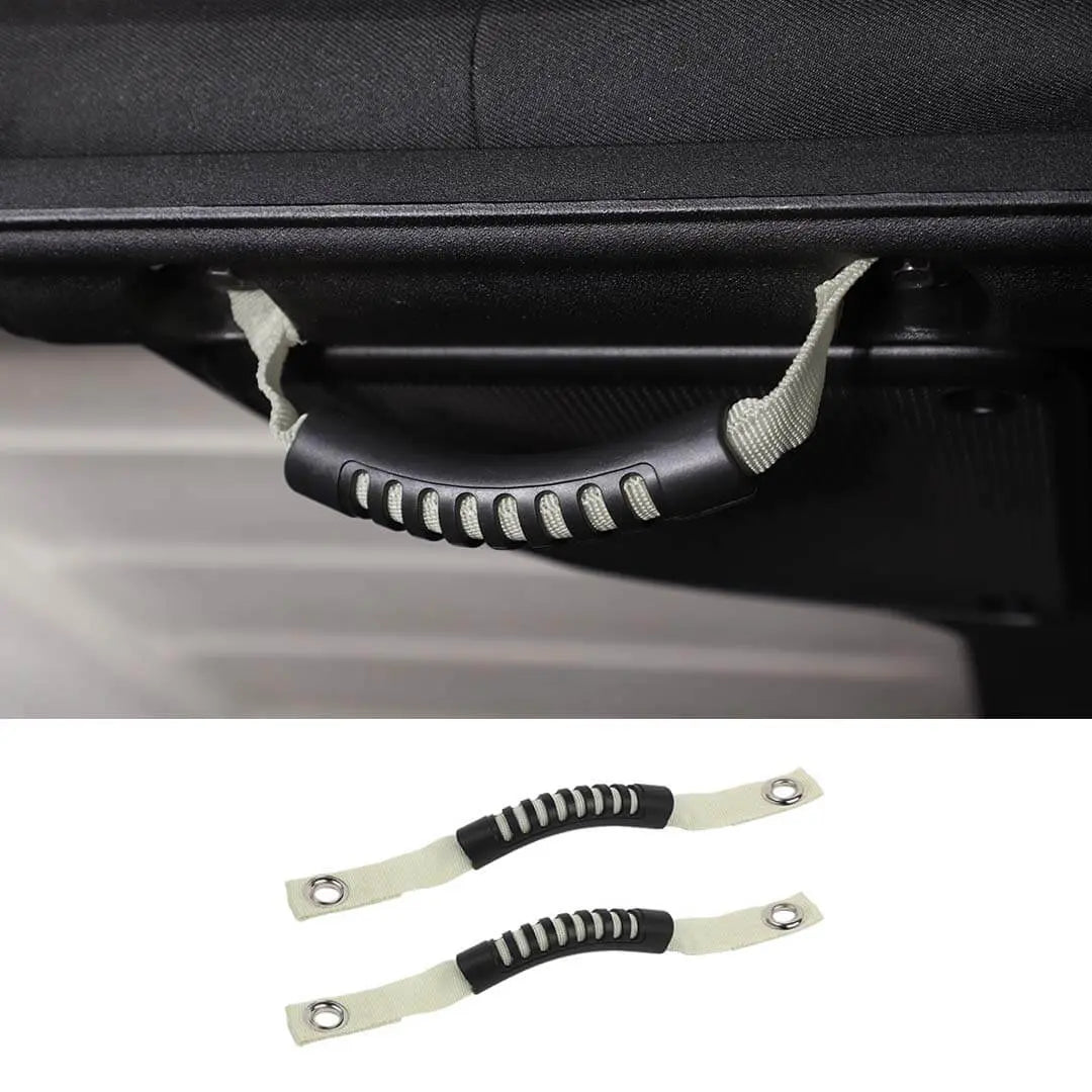 For 2007-2018 Jeep Wrangler JK Car Top Grab Grip Interior Handles Door Handle (2 pcs)