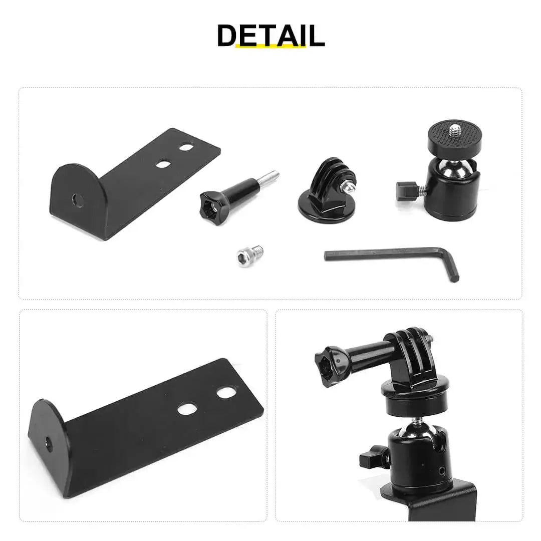 For 2007-2018 Jeep Wrangler JK Engine Hood Camera Mount Bracket Holder