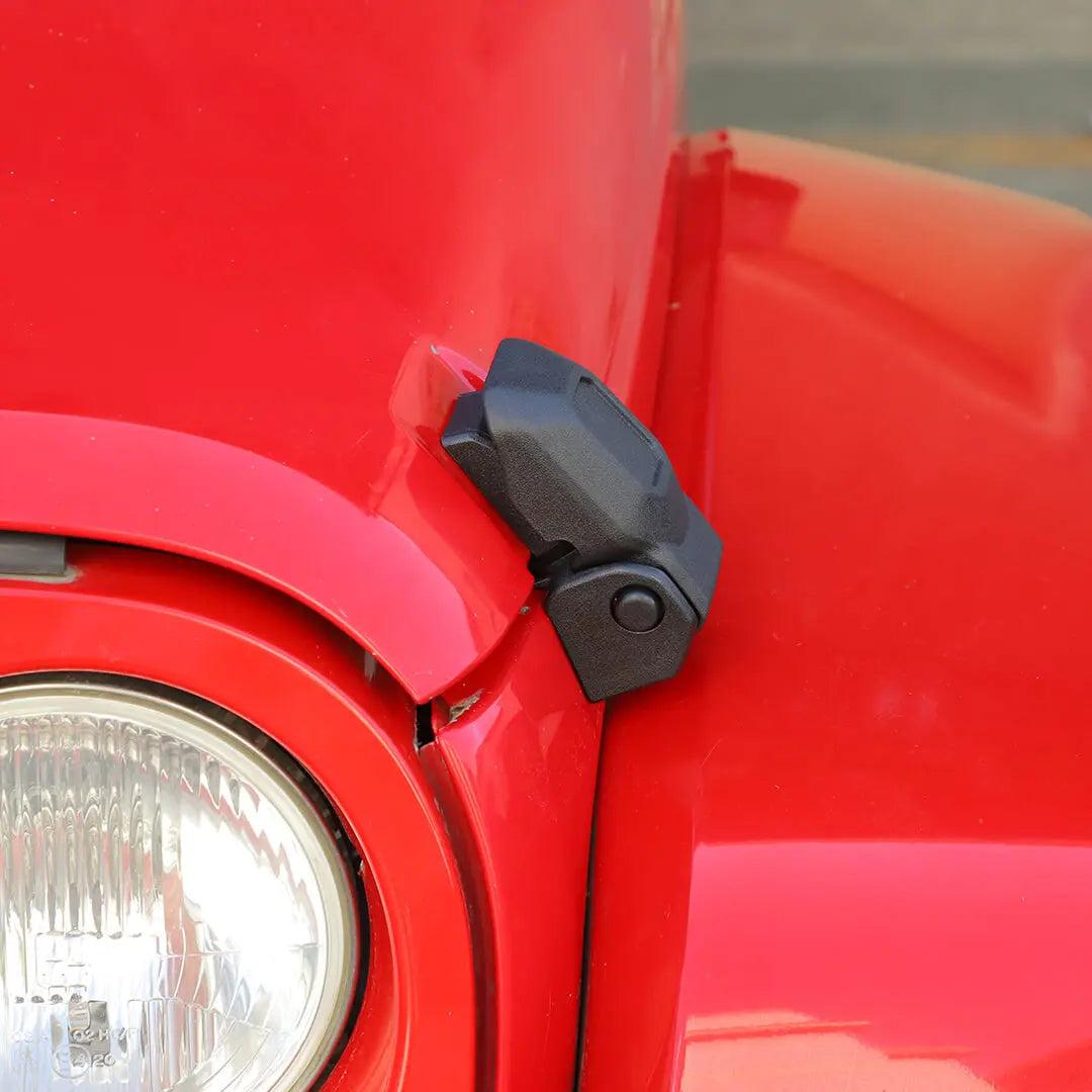 For 2007-2018 Jeep Wrangler JK Engine Hood Lock Catch Bracket Latches Buckle (2 pcs)