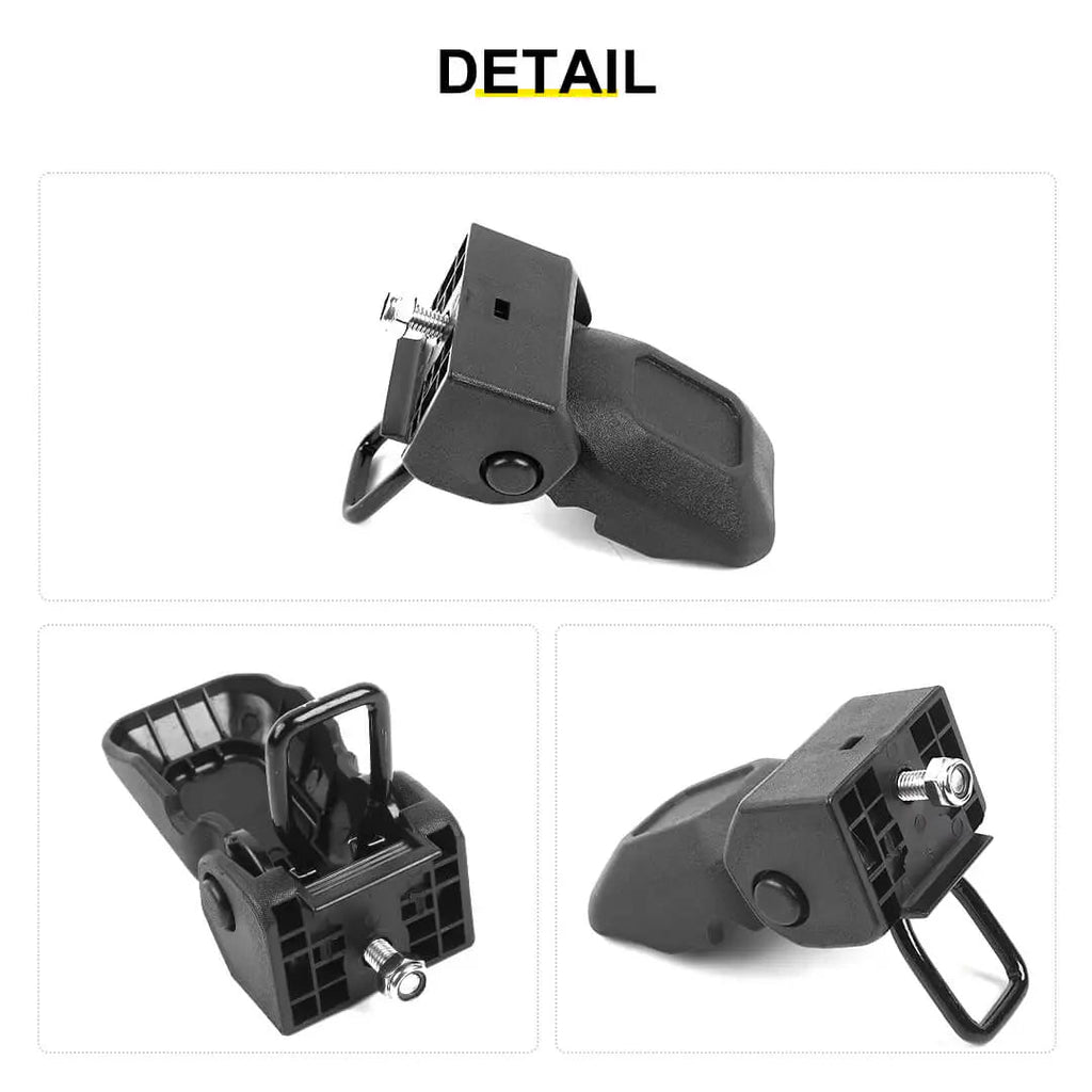 For 2007-2018 Jeep Wrangler JK Engine Hood Lock Catch Bracket Latches Buckle (2 pcs)