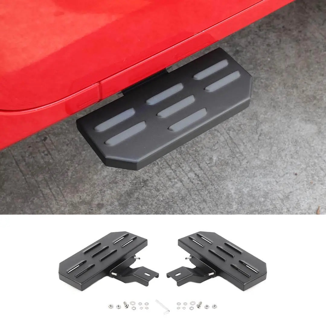 For 2007-2018 Jeep Wrangler JK Exterior Car Door Foot Pegs Rest Pedal Accessories (4 pcs)