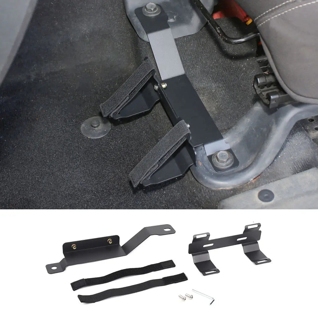 For 2007-2018 Jeep Wrangler JK Fire Extinguisher Bracket Under Driver Front Seat Mount Holder