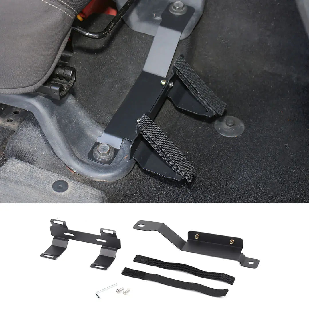 For 2007-2018 Jeep Wrangler JK Fire Extinguisher Bracket Under Driver Front Seat Mount Holder