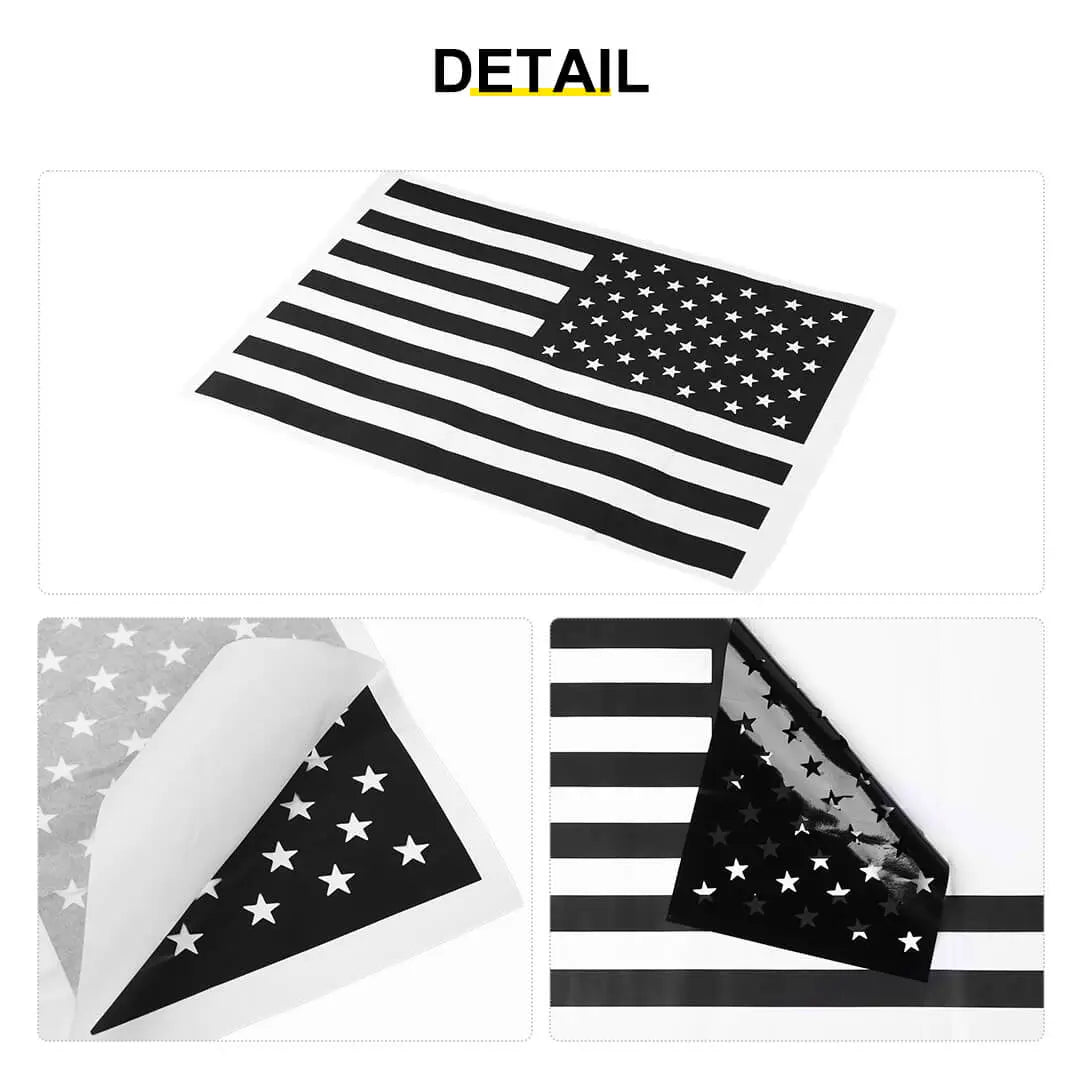 For 2007-2018 Jeep Wrangler JK Front Side Leaf Board Stickers Trim Cover (2 pcs)