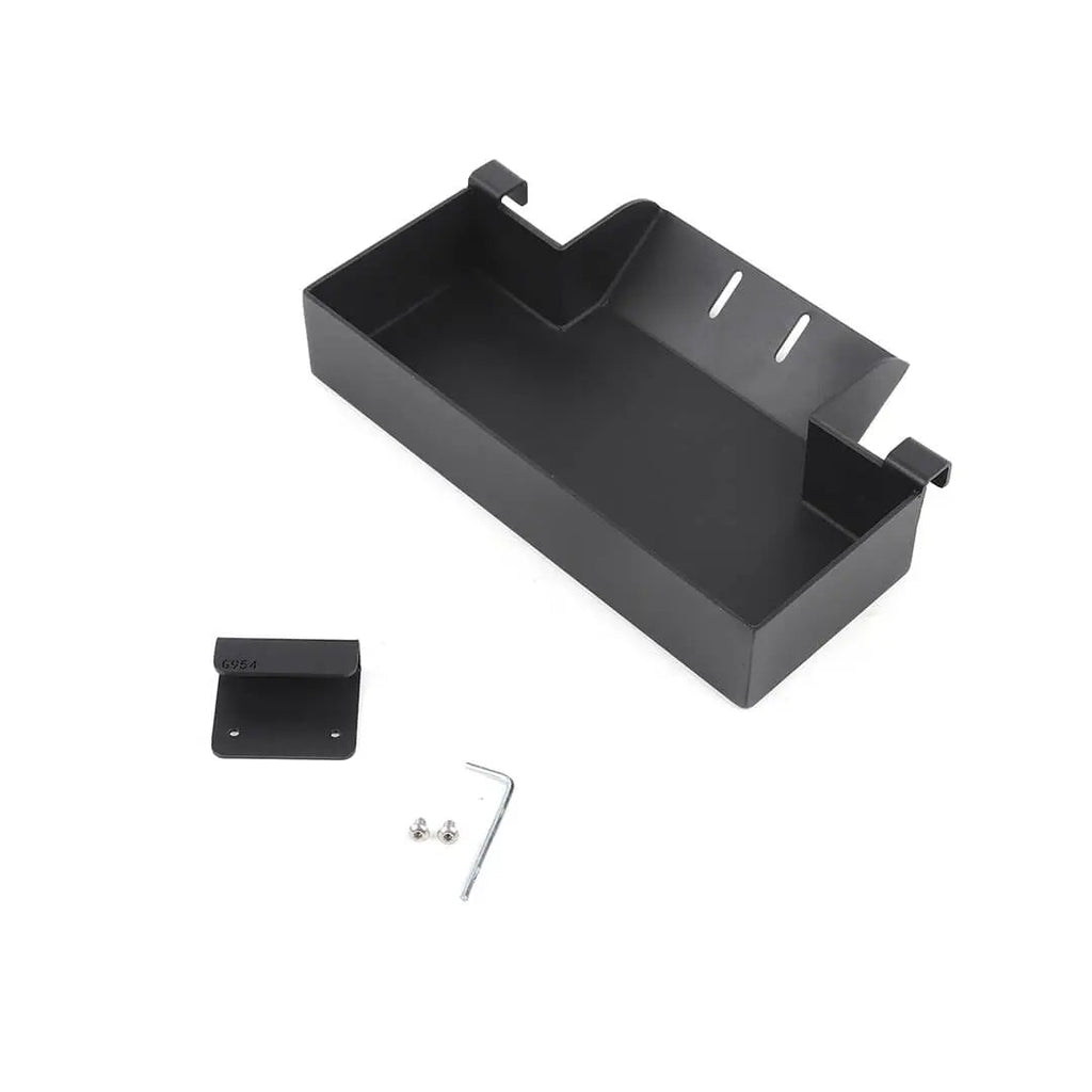 For 2007-2018 Jeep Wrangler JK Front Under Seat Expanded Storage Box Tray Organizer（2 pcs）