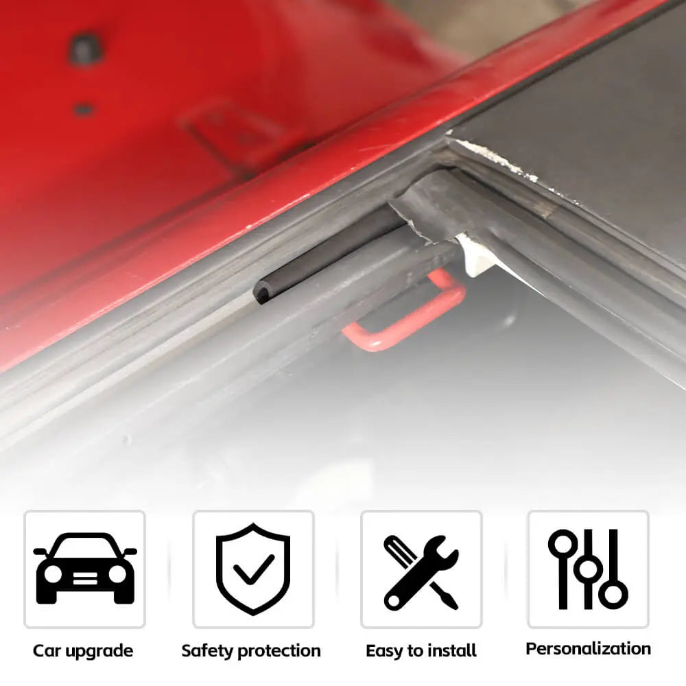 For 2007-2018 Jeep Wrangler JK Hard Top Seal Kit Roof Foam Blocker Leak Repair Kit