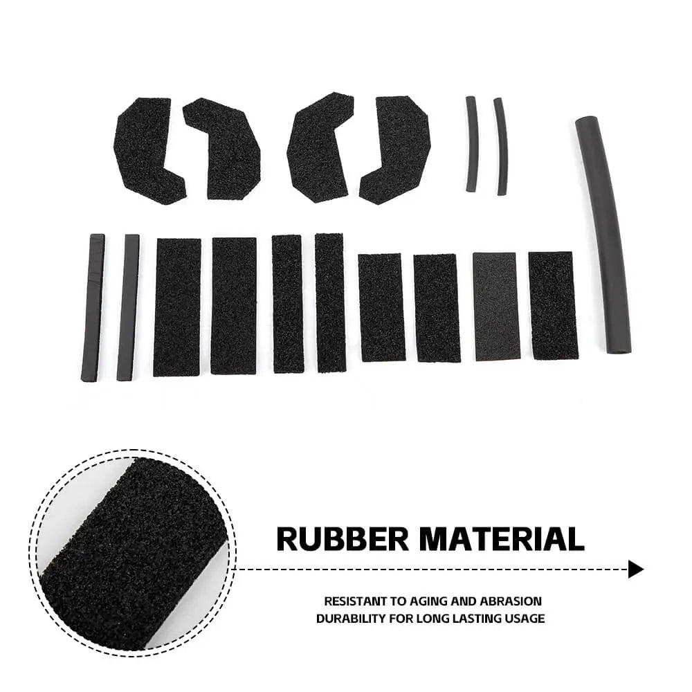 For 2007-2018 Jeep Wrangler JK Hard Top Seal Kit Roof Foam Blocker Leak Repair Kit
