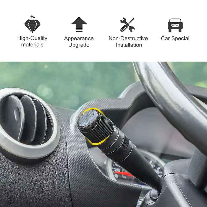 For 2007-2018 Jeep Wrangler JK Headlight/Wiper Switch Decoration Trim