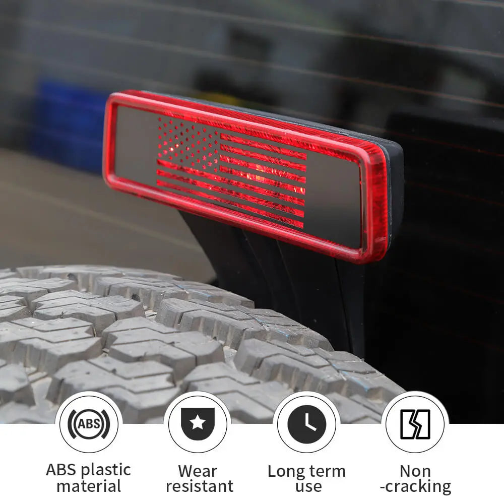 For 2007-2018 Jeep Wrangler JK High Brake Light Third Lamp Cover Trim