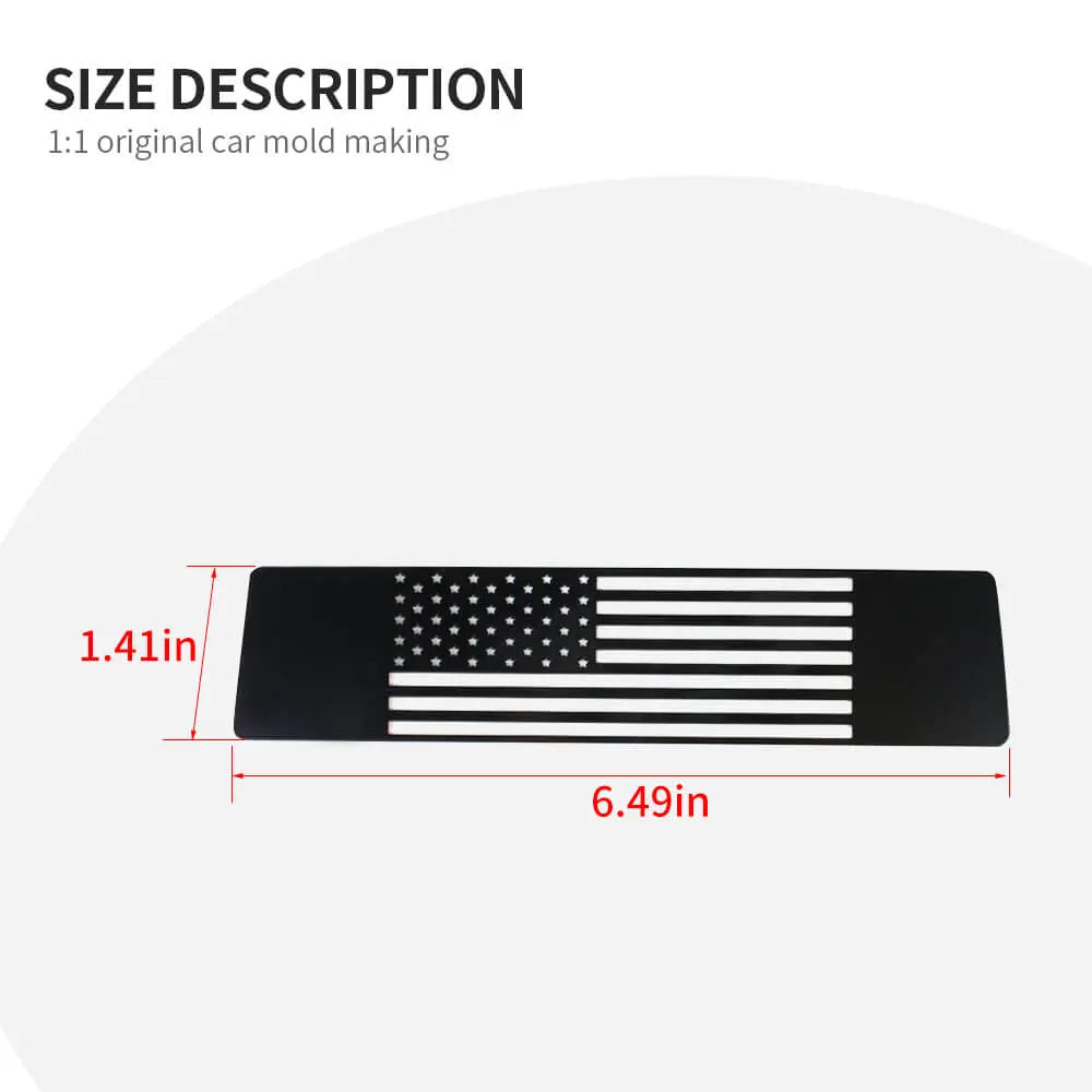 For 2007-2018 Jeep Wrangler JK High Brake Light Third Lamp Cover Trim