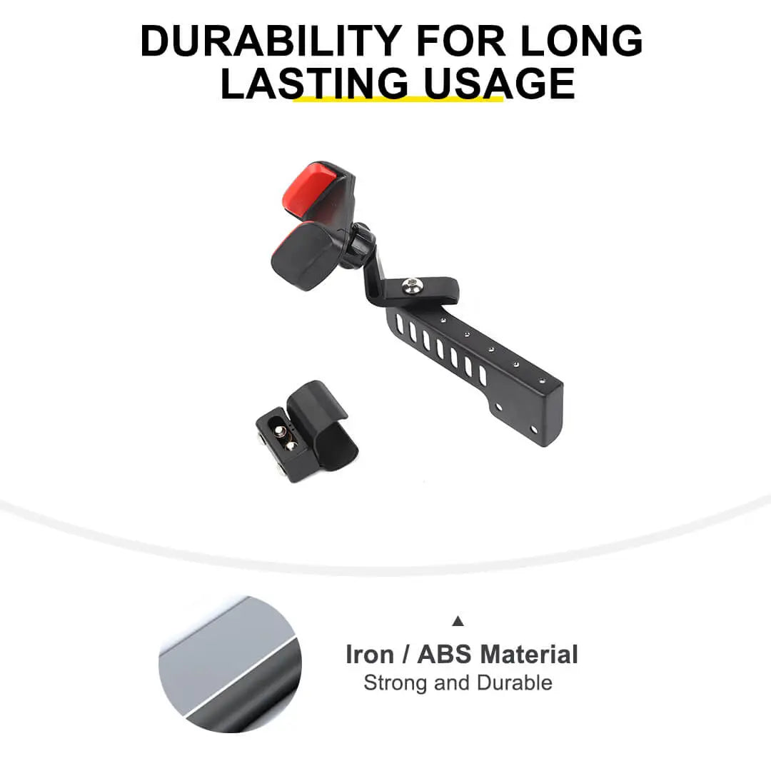 For 2007-2018 Jeep Wrangler JK Interior Copilot Armrest Handle Phone Holder Mount Stand