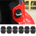 For 2007-2018 Jeep Wrangler JK JKU/ 16+ Renegade/ 14+ Cherokee/ 11+ Grand Cherokee 6x Door Lock Covers Protection Trim
