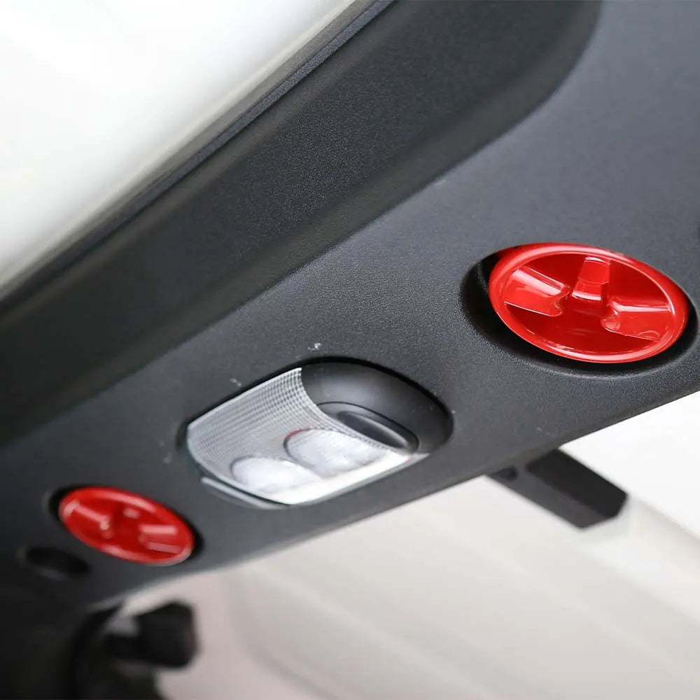 For 2007-2018 Jeep Wrangler JK JKU 2/4 Door Roof Top Mounting Knob Screw Decoration Cover Trim
