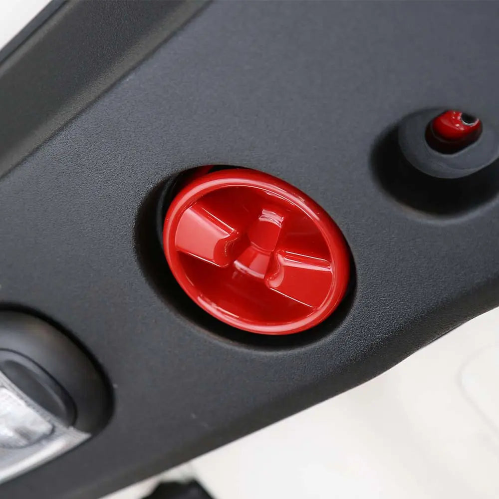 For 2007-2018 Jeep Wrangler JK JKU 2/4 Door Roof Top Mounting Knob Screw Decoration Cover Trim