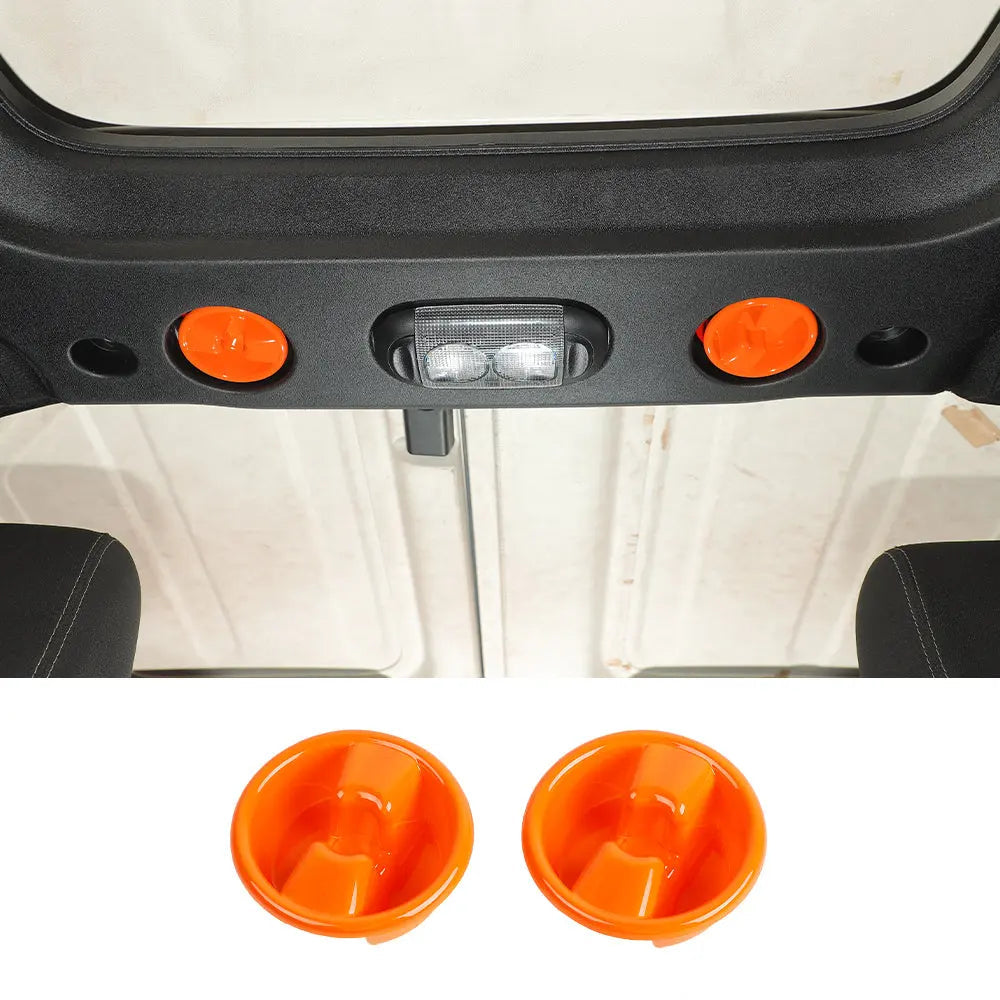 For 2007-2018 Jeep Wrangler JK JKU 2/4 Door Roof Top Mounting Knob Screw Decoration Cover Trim
