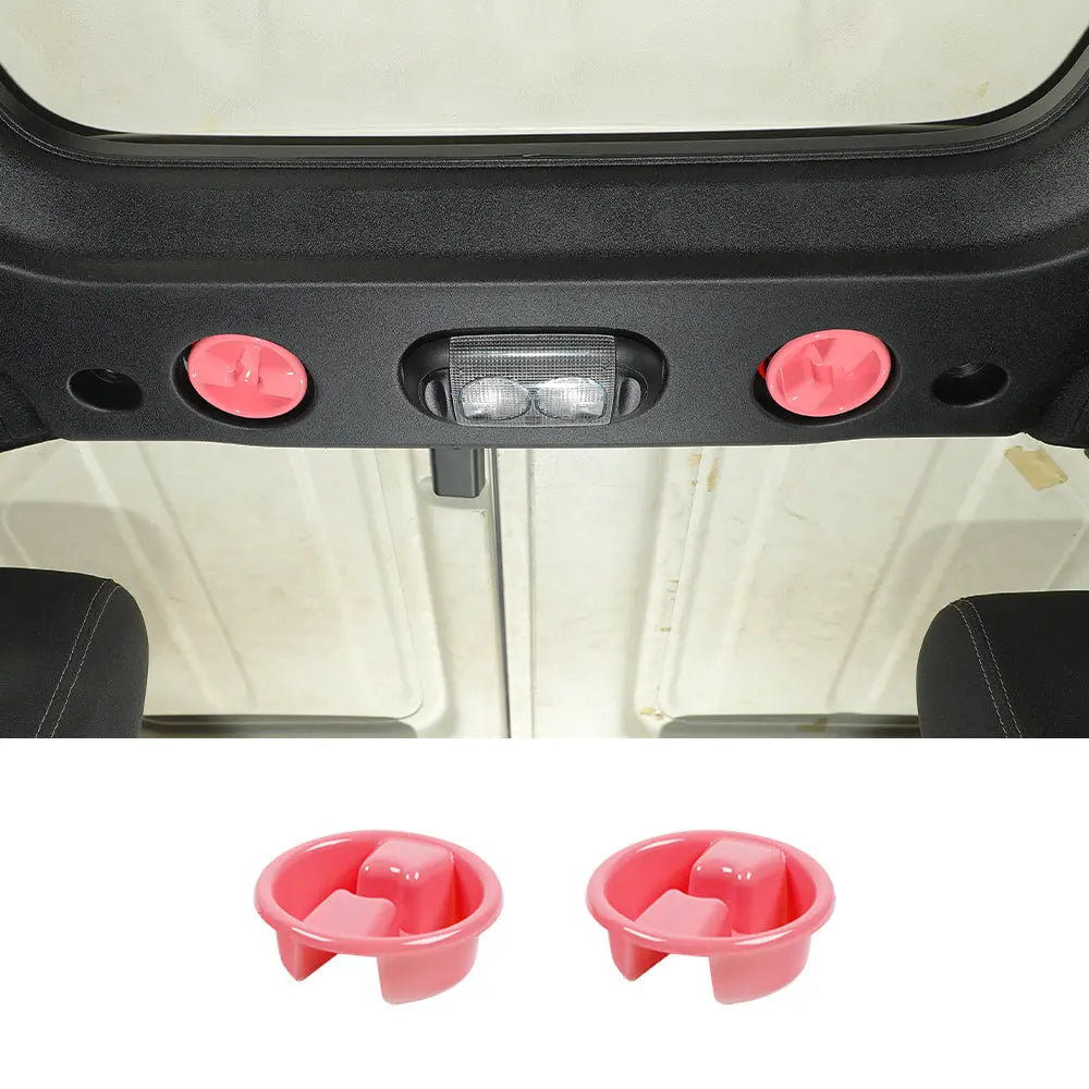 For 2007-2018 Jeep Wrangler JK JKU 2/4 Door Roof Top Mounting Knob Screw Decoration Cover Trim