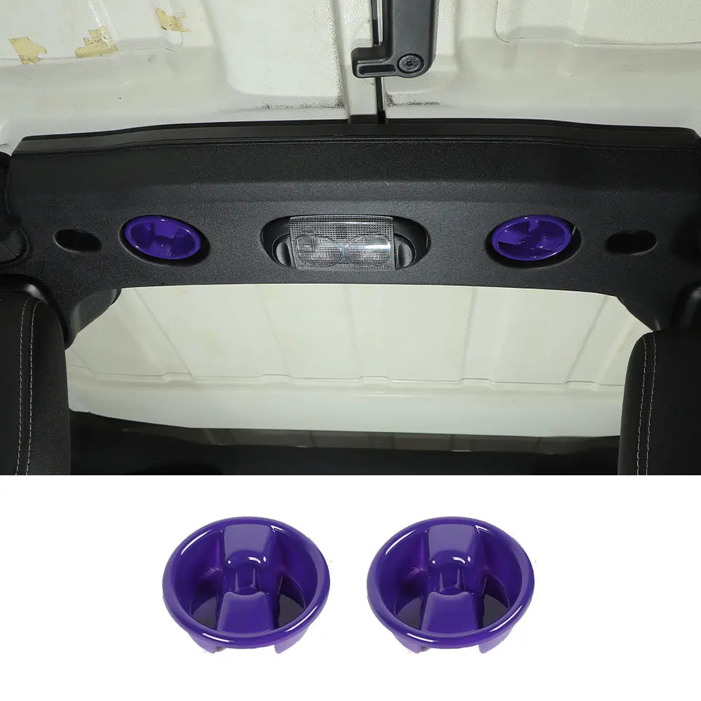 For 2007-2018 Jeep Wrangler JK JKU 2/4 Door Roof Top Mounting Knob Screw Decoration Cover Trim
