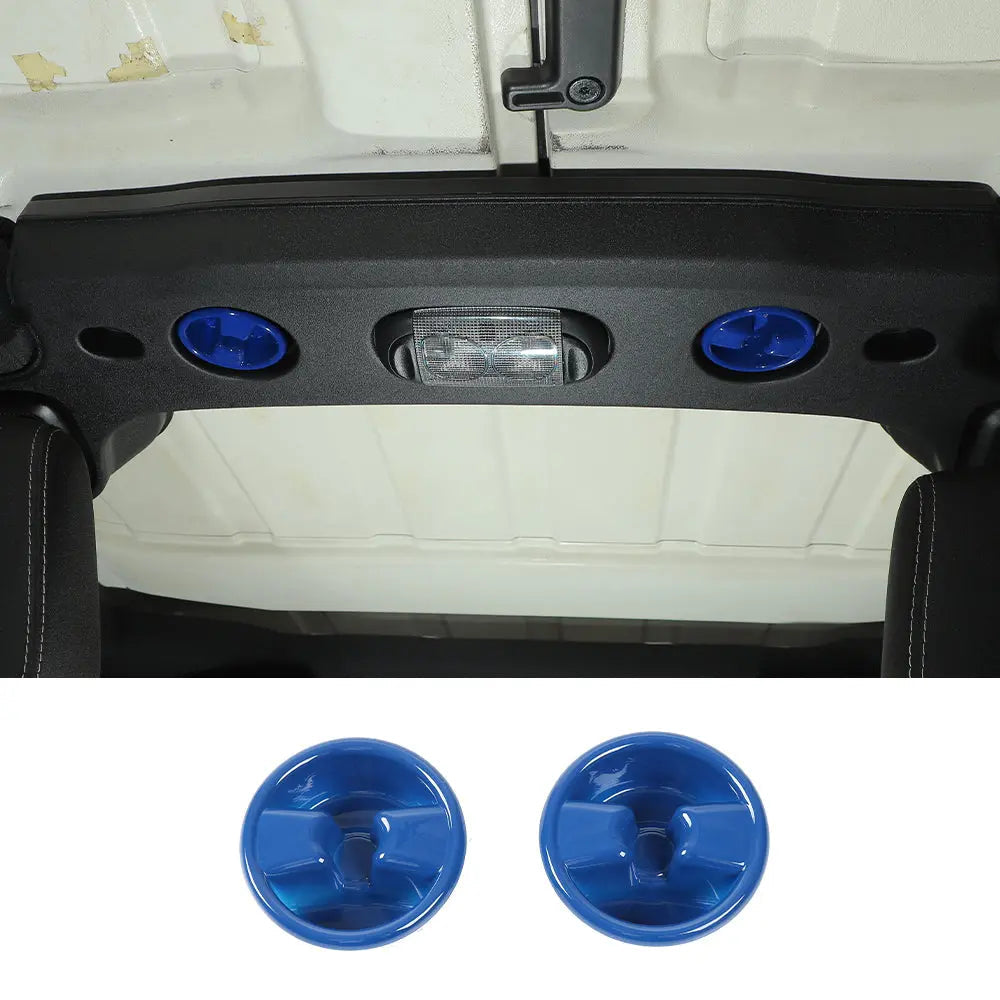 For 2007-2018 Jeep Wrangler JK JKU 2/4 Door Roof Top Mounting Knob Screw Decoration Cover Trim
