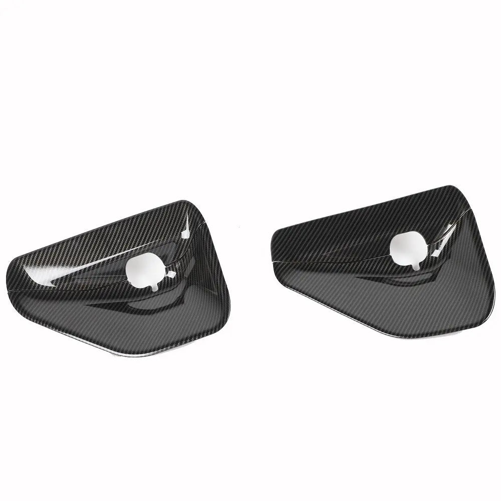 For 2007-2018 Jeep Wrangler JK JKU 2 Set Front Windshield Wiper Base Trim Cover - Hood Accent