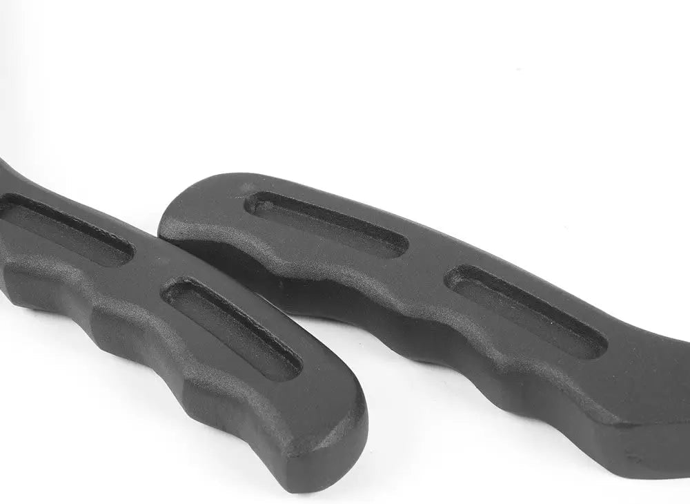 For 2007-2018 Jeep Wrangler JK JKU Black Rear Grab Handles (Aluminum Alloy)