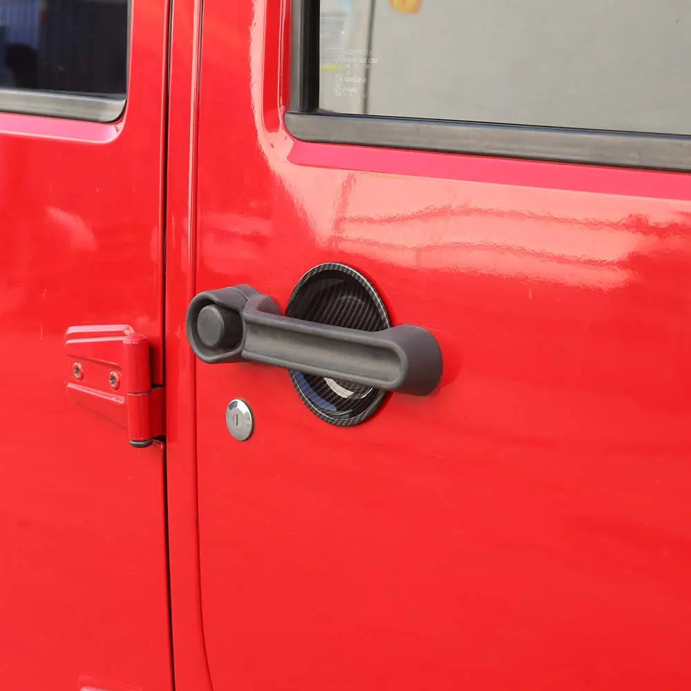 For 2007-2018 Jeep Wrangler JK JKU Door Handle Bowl Cover Trim