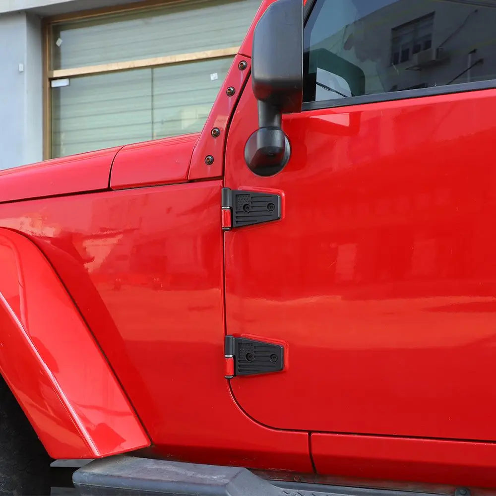 For 2007-2018 Jeep Wrangler JK JKU Door Hinge Replacement Accessories US Flag