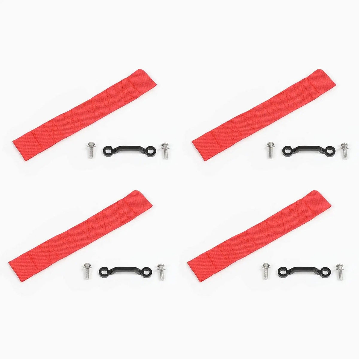 For 2007-2018 Jeep Wrangler JK JKU Door Limiting Straps Load 1000 Lb 4pcs/set