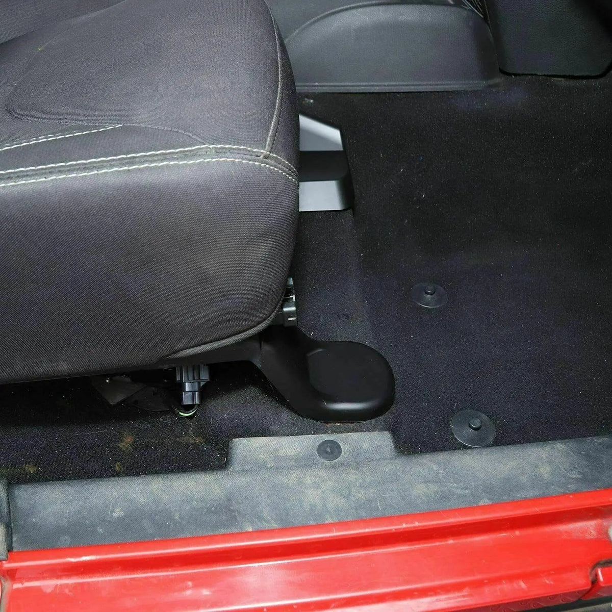 For 2007-2018 Jeep Wrangler JK JKU Front Seat Screw Protector Cover Trim