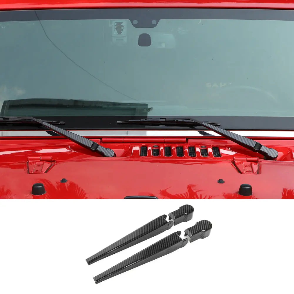 For 2007-2018 Jeep Wrangler JK JKU Front Windshield Wiper Cover Trim