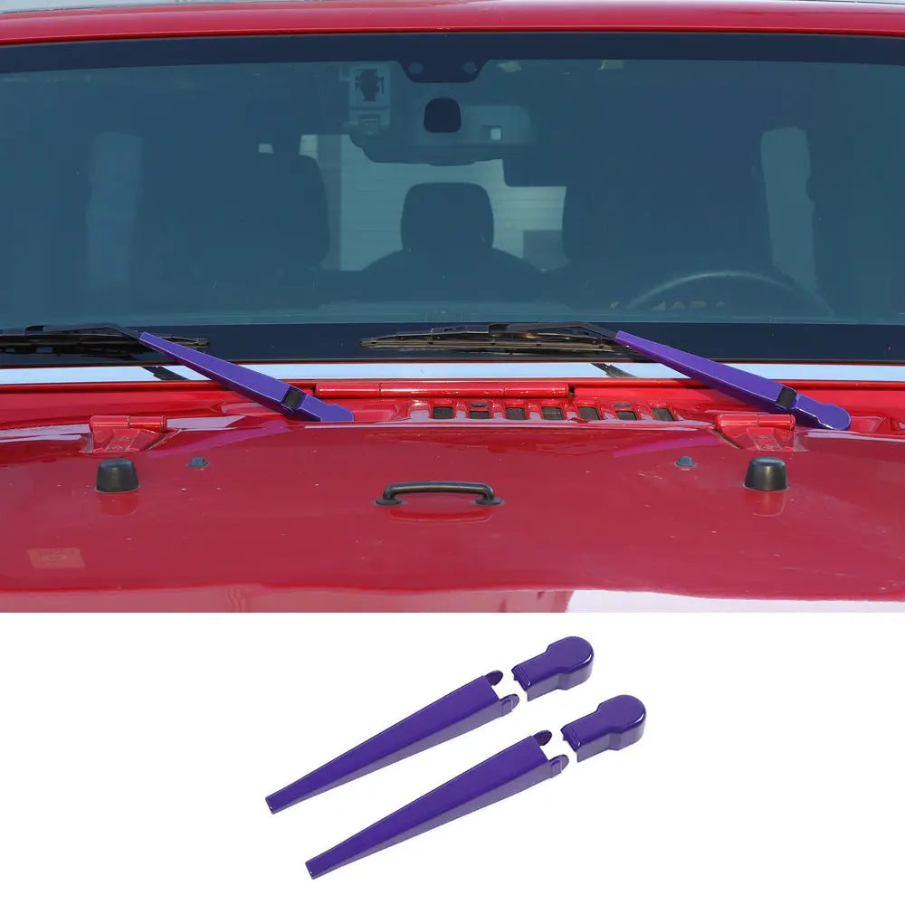 For 2007-2018 Jeep Wrangler JK JKU Front Windshield Wiper Cover Trim