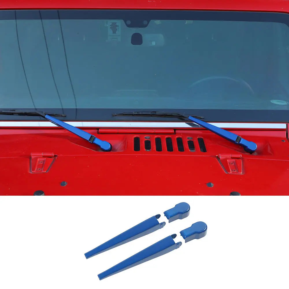 For 2007-2018 Jeep Wrangler JK JKU Front Windshield Wiper Cover Trim