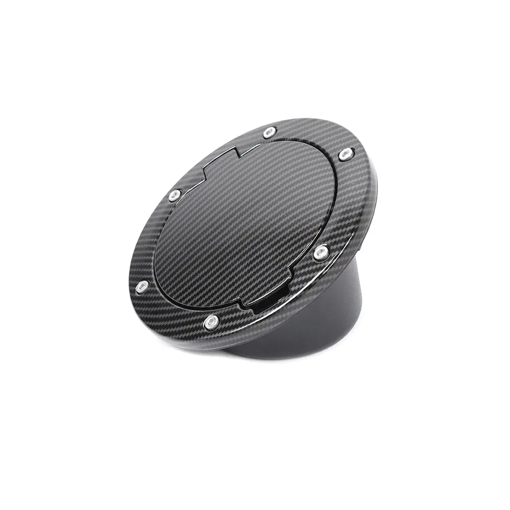For 2007-2018 Jeep Wrangler JK JKU Fuel Filler Cover Gas Cap Tank Door Aluminum Alloy