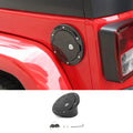 For 2007-2018 Jeep Wrangler JK JKU Fuel Tank Gas Cap Cover Trim