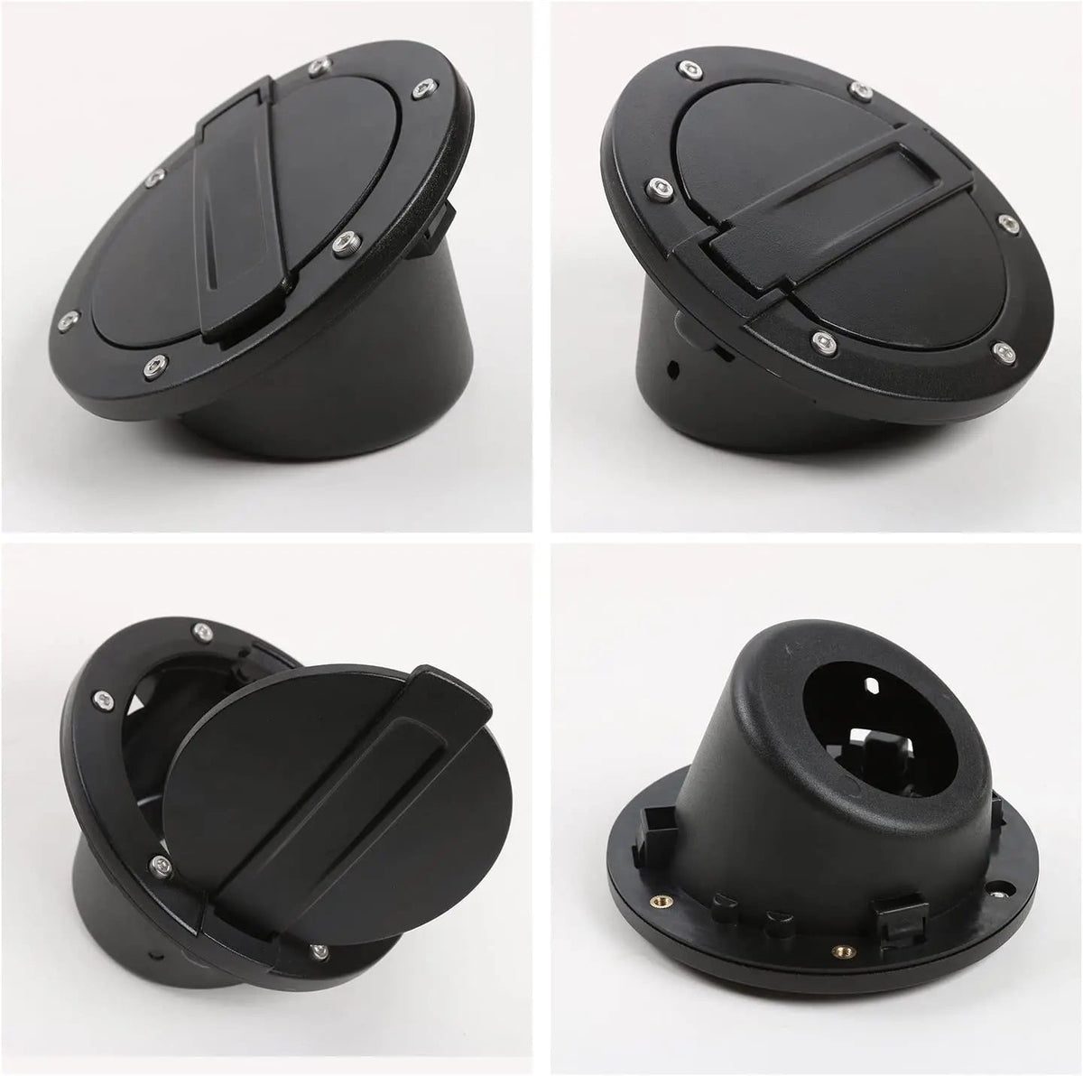 For 2007-2018 Jeep Wrangler JK JKU Gas Tank Cap Fuel Filler Door Cover