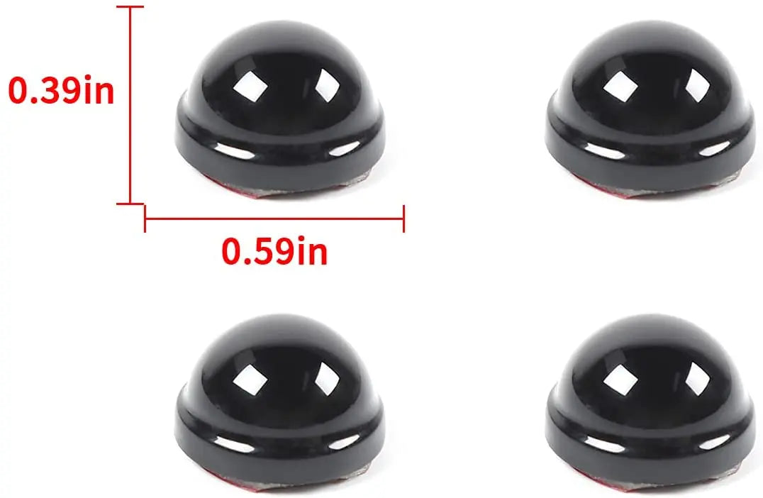 For 2007-2018 Jeep Wrangler JK JKU Hood Vent Cap Cover Trim