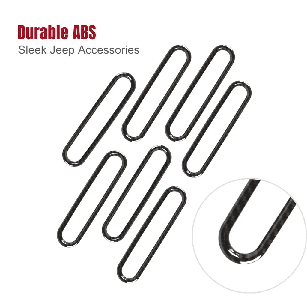 For 2007-2018 Jeep Wrangler JK JKU Hood Vent Cover Cowl Panel Trim Exterior Accent