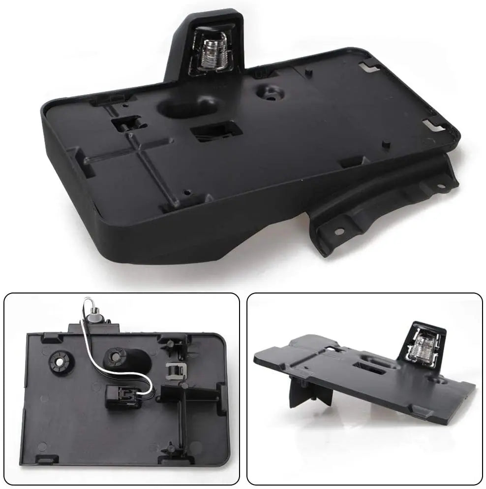 For 2007-2018 Jeep Wrangler JK JKU Rear License Plate Mounting Bracket Holder Frame