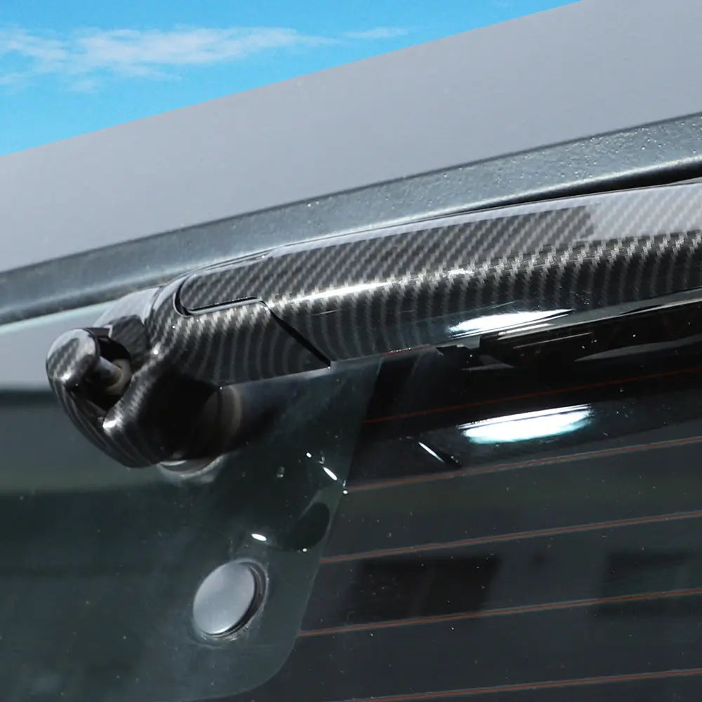 For 2007-2018 Jeep Wrangler JK JKU Rear Rain Windscreen Window Wiper Cover Trim