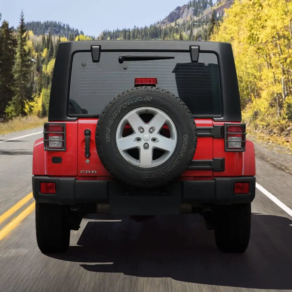 For 2007-2018 Jeep Wrangler JK JKU Rear Tail Light Guard Protector