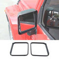 For 2007-2018 Jeep Wrangler JK JKU Rear View Mirror Trim Cover