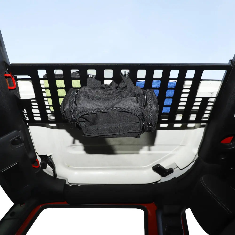 For 2007-2018 Jeep Wrangler JK JKU Roof Rack Hard Top Molle Panel