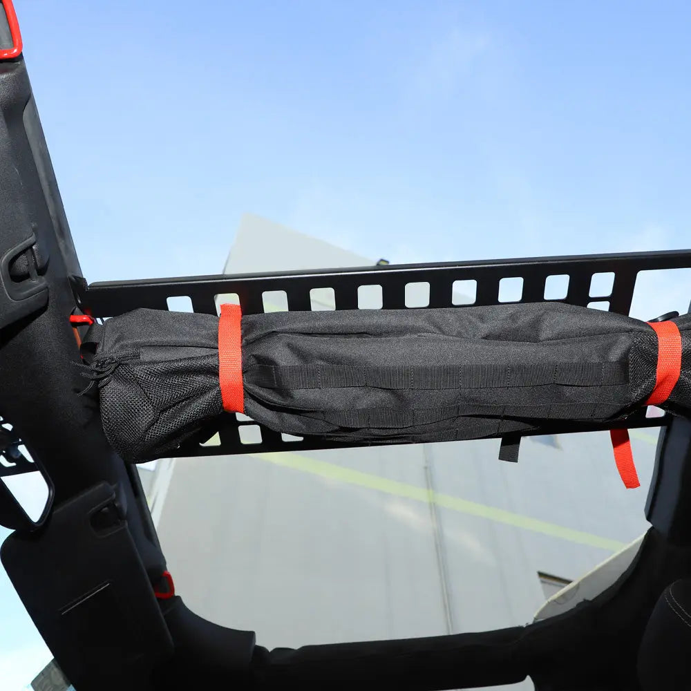 For 2007-2018 Jeep Wrangler JK JKU Roof Rack Hard Top Molle Panel