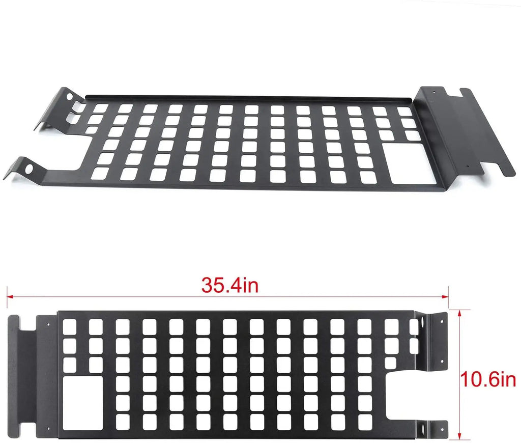 For 2007-2018 Jeep Wrangler JK JKU Roof Rack Hard Top Molle Panel